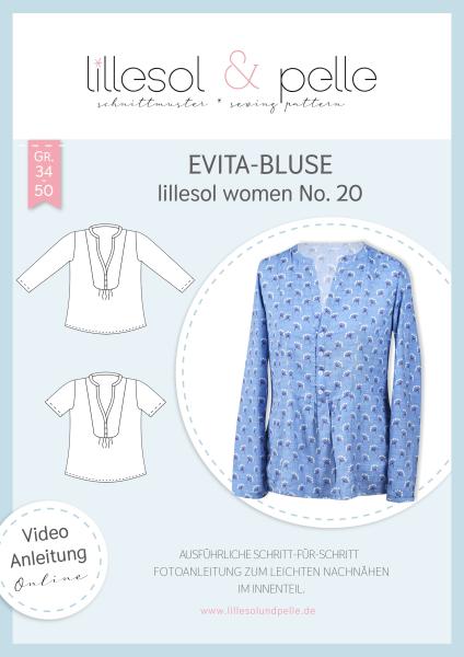 Schnittmustertitelbild  Evita-Bluse lillesol women Nr. 20